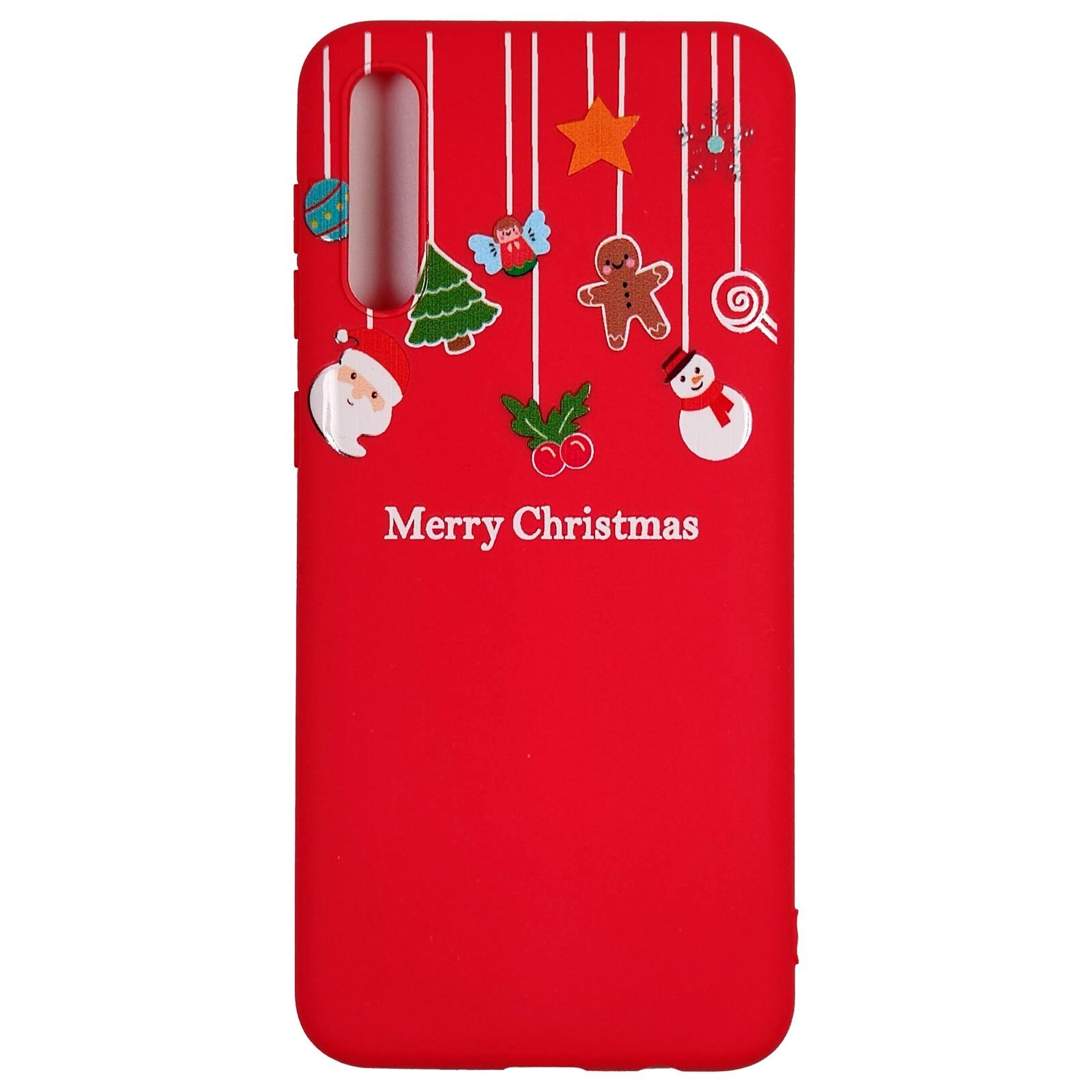 Husa Craciun Samsung Galaxy A50 model Merry Christmas, Silicon, Antisoc, Viceversa Multicolor