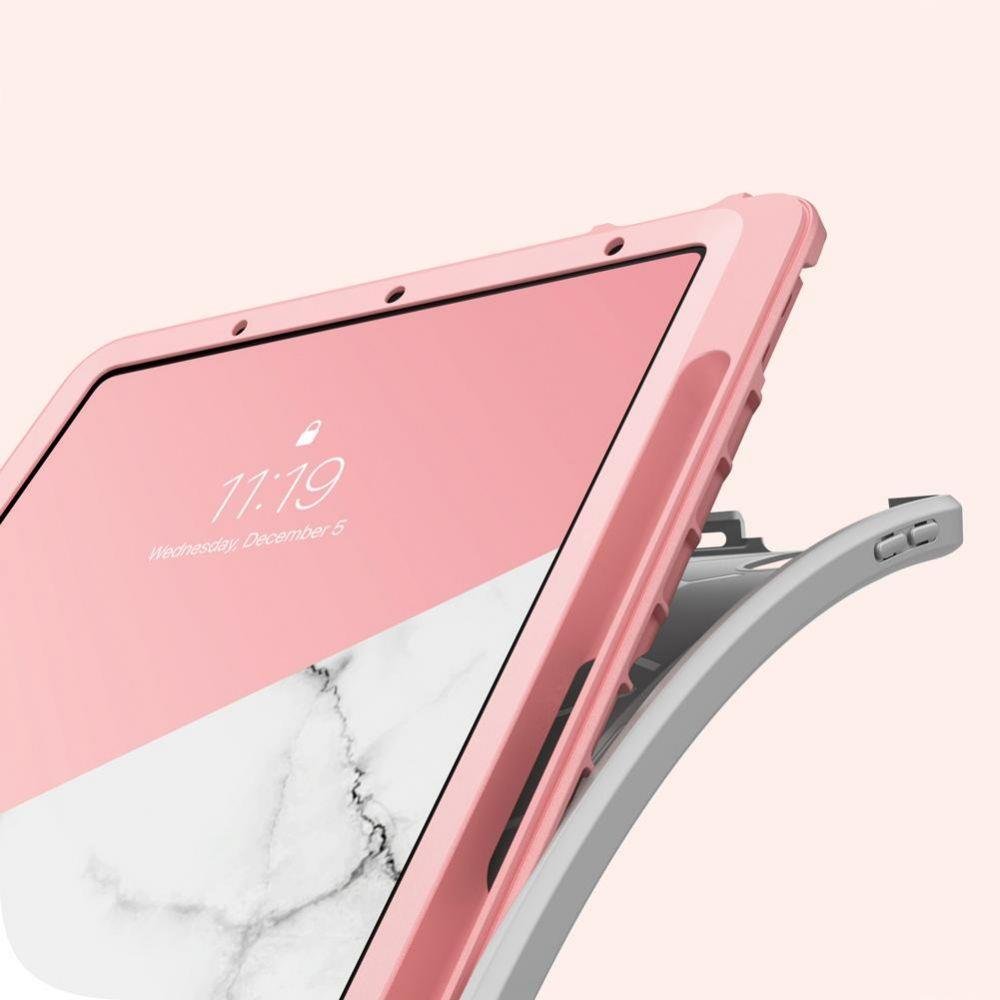 Husa iPad Air 4 2020 Supcase Cosmo Pencil Marble