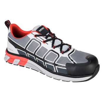 Pantofi OlymFlex Barcelona S1P, Gri/ Negru, 46 Pantofi OlymFlex Barcelona S1P, Gri/ Negru, 46