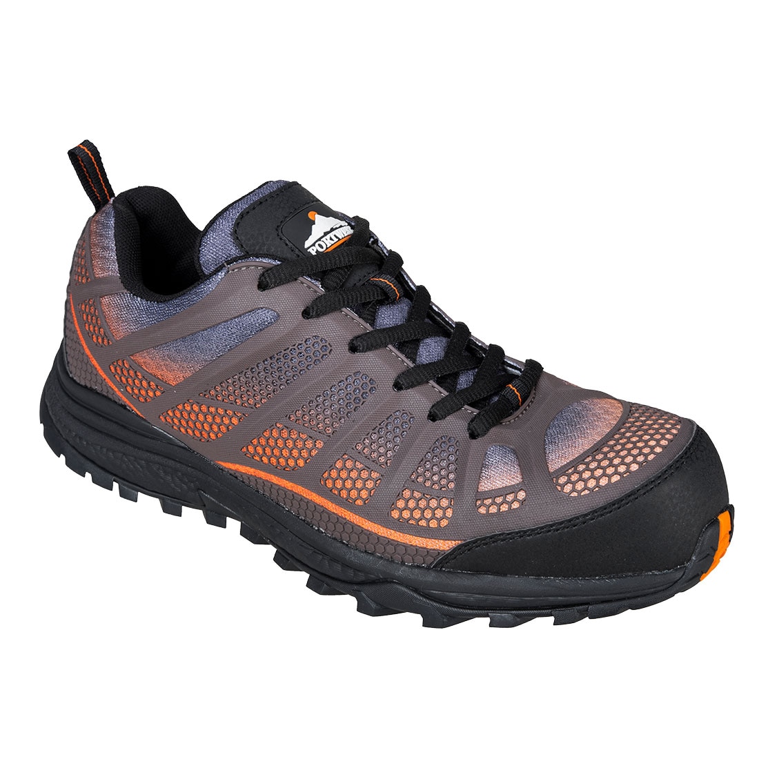 Pantofi Portwest Compositelite Low Cut Spey S1P, Portocaliu/Negru, 37