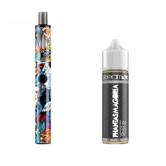 Set Tigara Electronica Innokin Jem Pen ,1000mAh ,2ml ,Cosmos + Lichid SteamOK, Phantasmagoria, 40ml