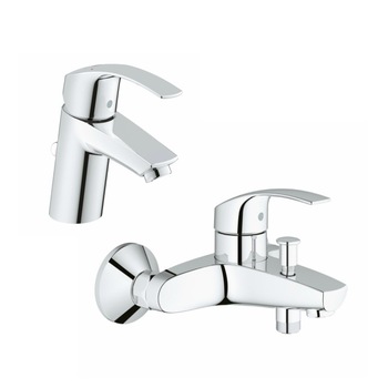 Pachet baterii lavoar si cada Grohe Eurosmart New Pachet baterii lavoar si cada Grohe Eurosmart New