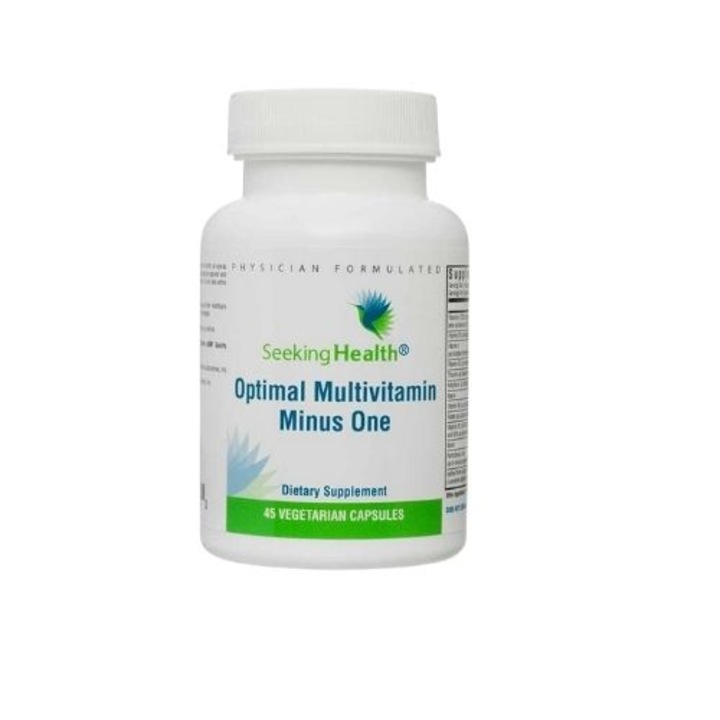 Supliment alimentar Seeking Health Optimal Multivitamin Minus One, 45 Capsule