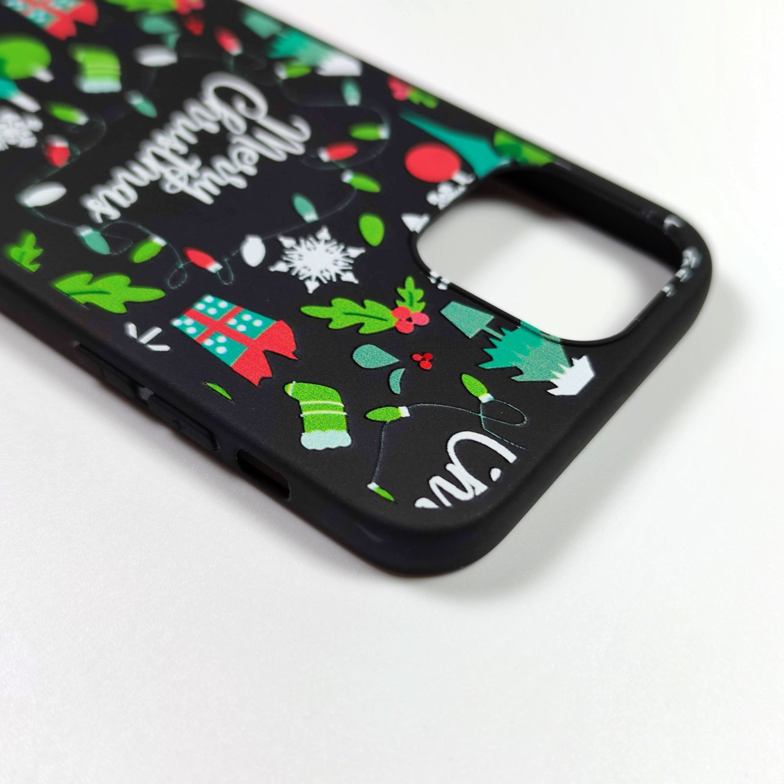 Husa Craciun Apple iPhone 12 model Christmas Decorations, Silicon, Antisoc, Viceversa Multicolor