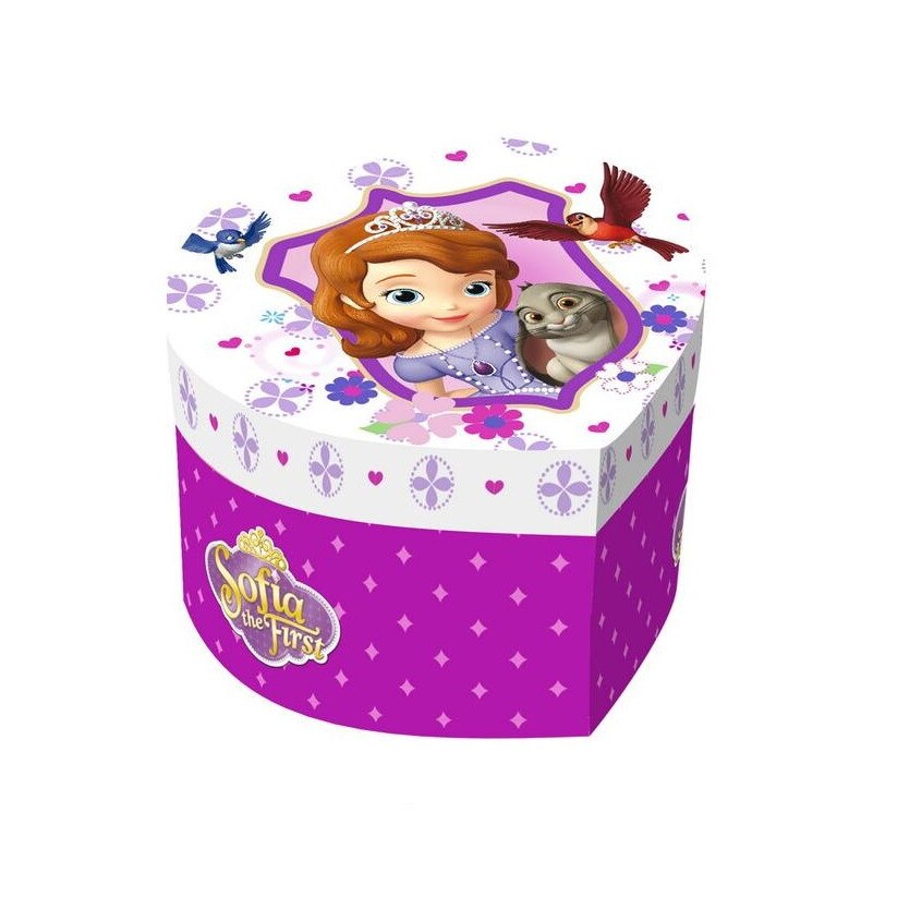 Cutie de bijuterii cu oglinda Disney Sofia, 15 cm