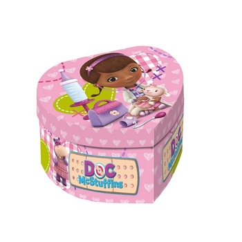Cutie de bijuterii cu oglinda Disney Doc McStuffins, 15 cm Cutie de bijuterii cu oglinda Disney Doc McStuffins, 15 cm
