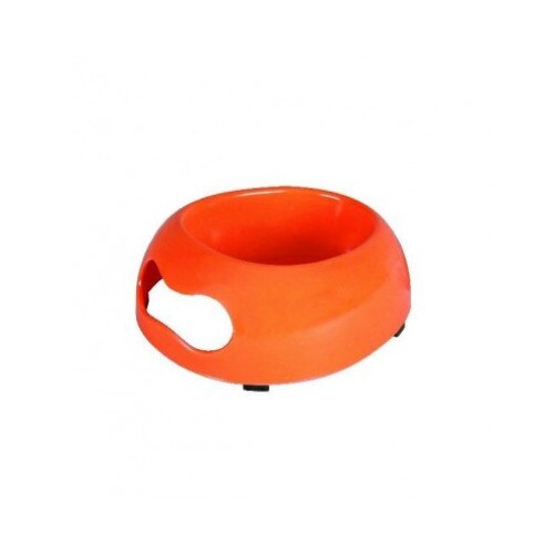 Castron din plastic Trixie pentru pisici, 0.2 l Portocaliu