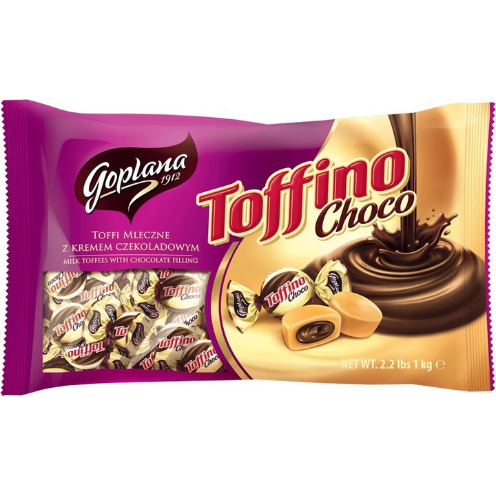 Toffino Choco Karamella csokoládéval töltött 1kg