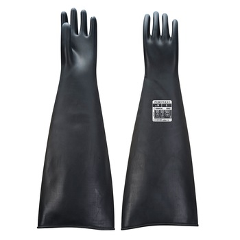 Manusi Latex Cauciuc Heavyweight 600mm , XXL , Negru Manusi Latex Cauciuc Heavyweight 600mm , XXL , Negru