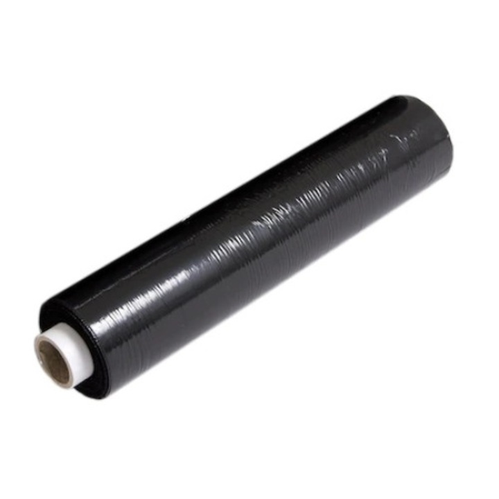 Fekete sztreccs fólia 23 mikron 500 mm
