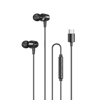 Casti audio In-Ear sport Awei pentru telefoane mobile Xiaomi, USB-C, Type-C, Negru Casti audio In-Ear sport Awei pentru telefoane mobile Xiaomi, USB-C, Type-C, Negru