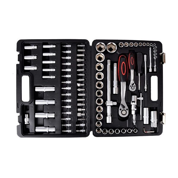 Set chei cu clichet + accesorii, 94 piese 1/4