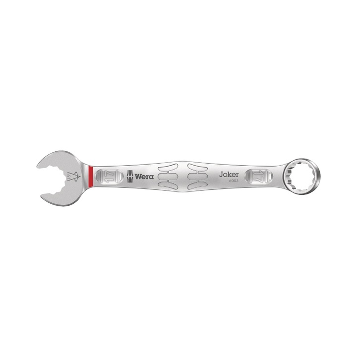 Cheie combinata fixa-inelara, 17x190 mm, Wera 6003 Joker 17