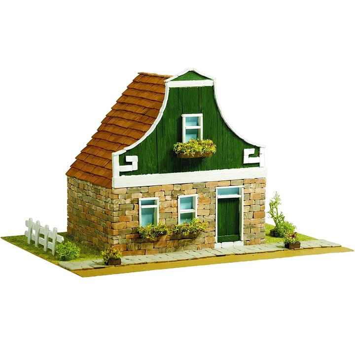 Macheta English House, Scara 1:50, 210x280x167 mm, Multicolor