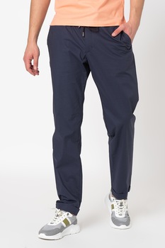 Tommy Hilfiger, Pantaloni drepti cu snur in talie, Bleumarin, 30 Tommy Hilfiger, Pantaloni drepti cu snur in talie, Bleumarin, 30