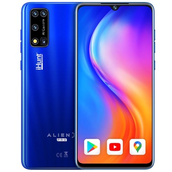 Telefon mobil iHunt Alien X Pro 2021, Dual SIM, 16GB, 2GB RAM, 4G, Blue Telefon mobil iHunt Alien X Pro 2021, Dual SIM, 16GB, 2GB RAM, 4G, Blue