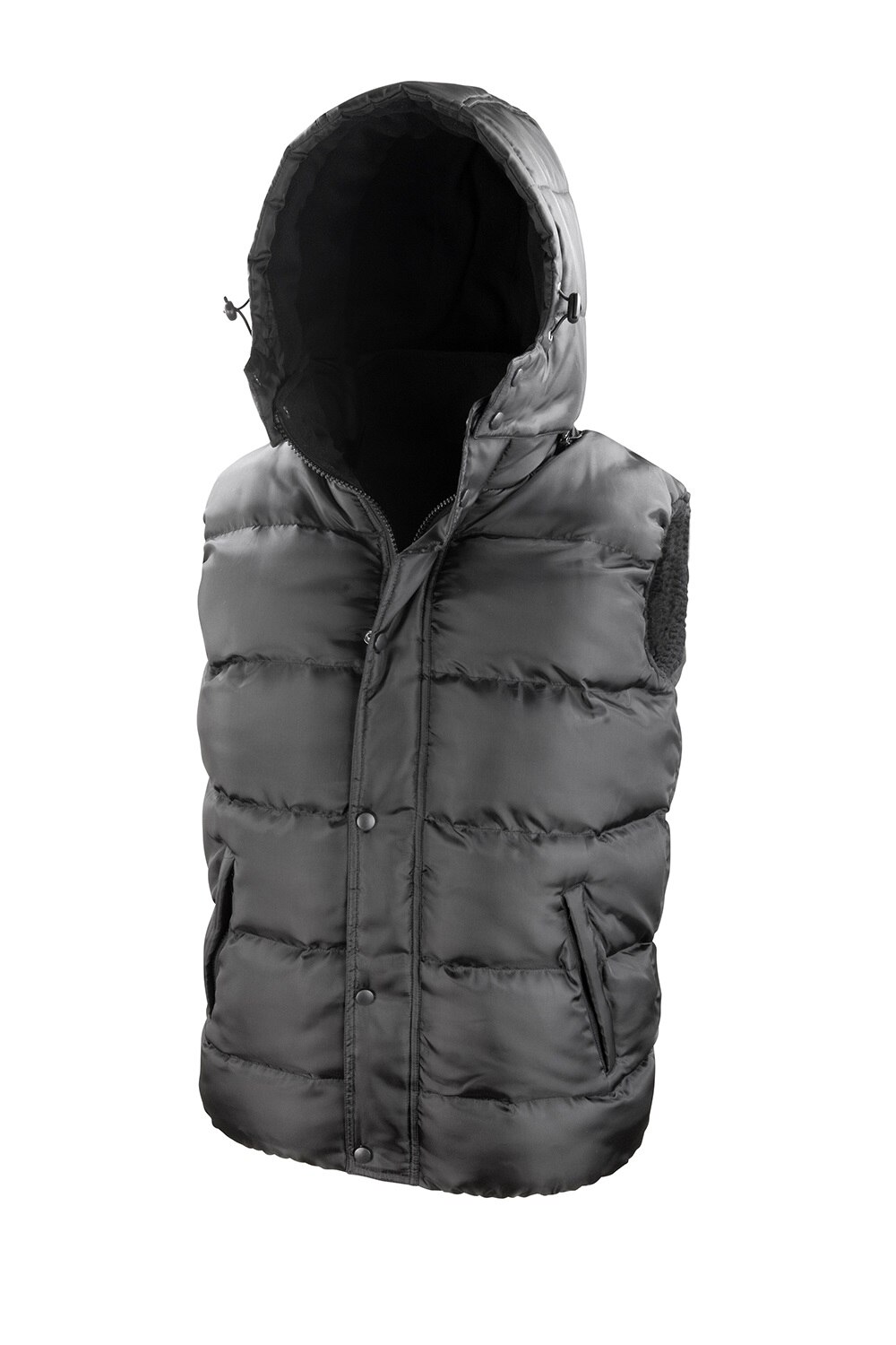 Vesta Nova Lux, Result, cu gluga, unisex, negru