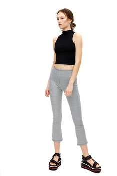 Pantaloni Dama Pull & Bear Albi XS Pantaloni Dama Pull & Bear Albi XS