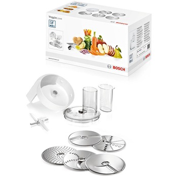 Set accesorii Bosch MUZ5VL1 VeggieLove pentru robot de bucatarie MUM5 Set accesorii Bosch MUZ5VL1 VeggieLove pentru robot de bucatarie MUM5