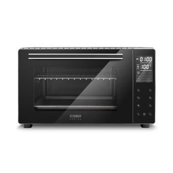 Cuptor electric Caso Germany, TO26, cu rotisor, capacitate 26 L, 30 - 230 °C, 5 functii, 9 programe, carcasa izolata termic, interior usor de curatat, functie touch, display LED, negru Cuptor electric Caso Germany, TO26, cu rotisor, capacitate 26 L, 30 - 230 °C, 5 functii, 9 programe, carcasa izolata termic, interior usor de curatat, functie touch, display LED, negru