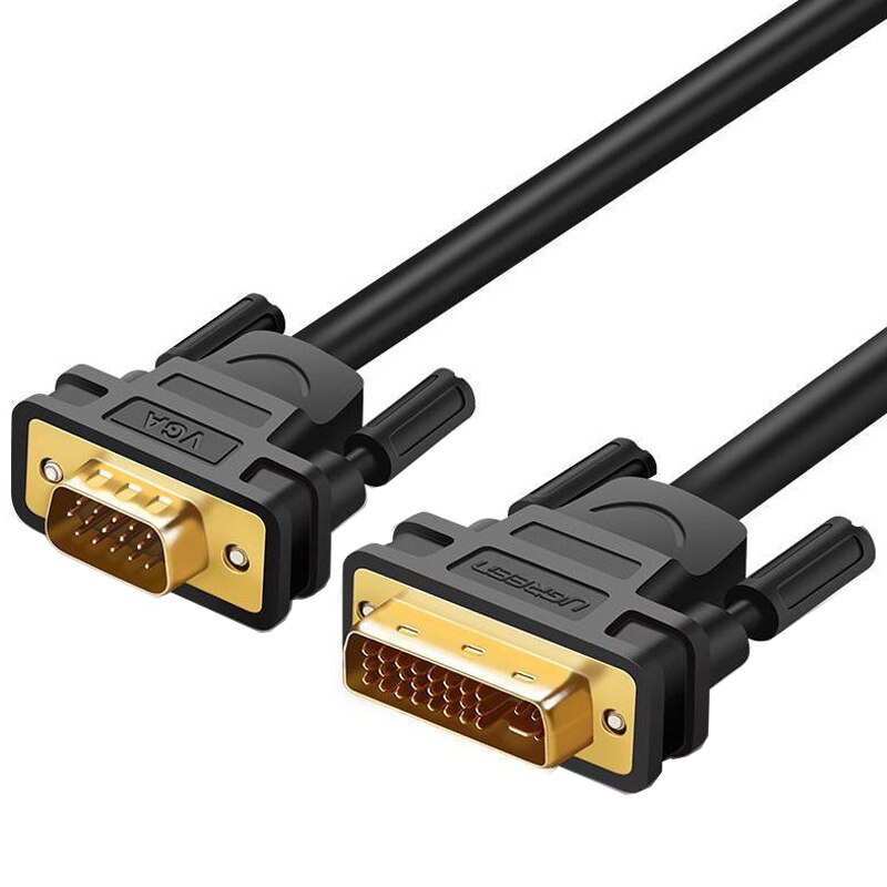 Cablu video DVI (24+5) - VGA, Ugreen, 2m, Black
