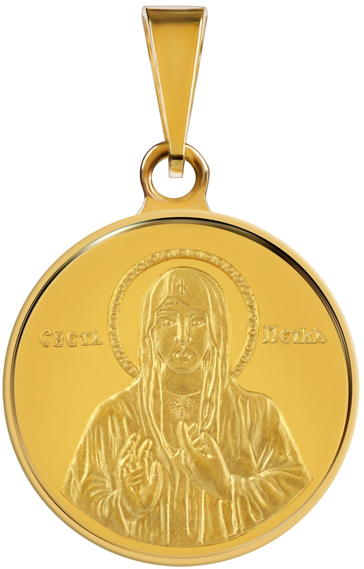 Colier din aur Cuvioasa Parascheva 2 g