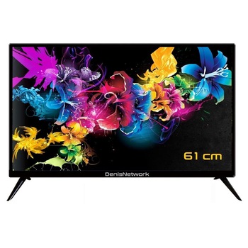 Televizor 12V, 24V, 220V, DenisNetwork™, 61 cm, CI+, DVBS2, DVBC, DVBT2, LED, HD, Clasa A Televizor 12V, 24V, 220V, DenisNetwork™, 61 cm, CI+, DVBS2, DVBC, DVBT2, LED, HD, Clasa A