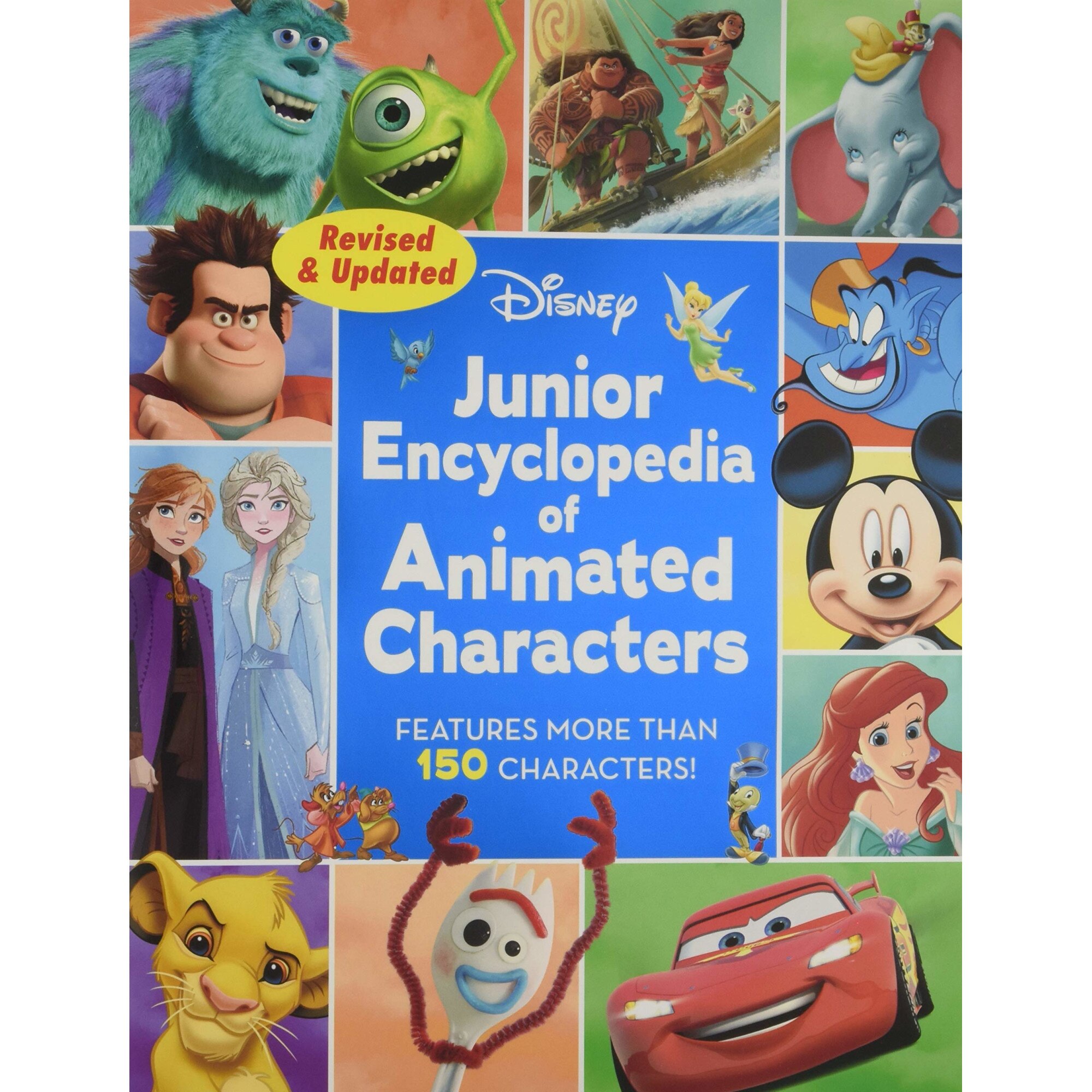 Junior Encyclopedia of Animated Characters - Disney Books, ed 2020