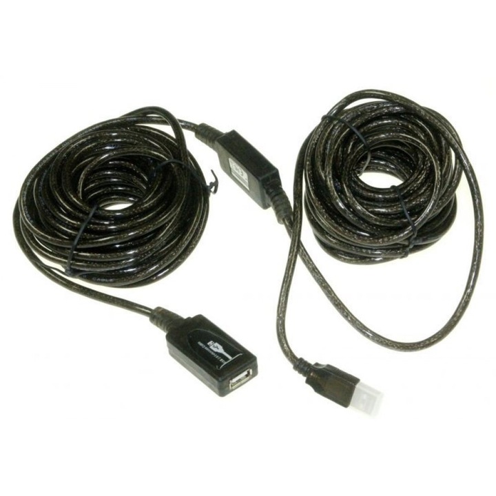 Cablu Prelungitor USB 2.0 Activ 15.0m