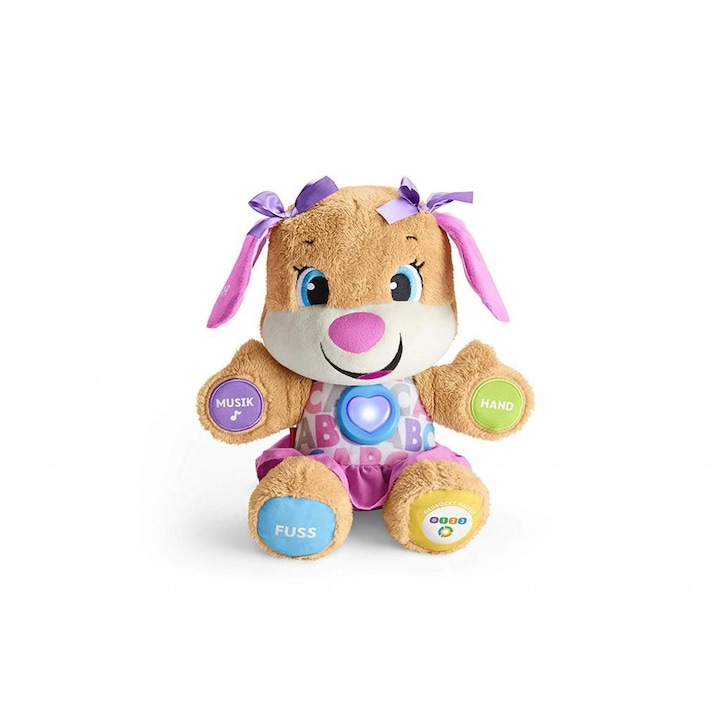 Mattel 1614466 Interaktív kutyus kislányoknak - Fisher-Price Többszínű