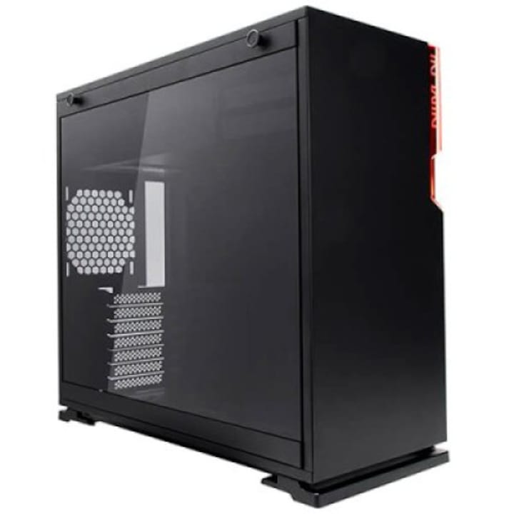 Carcasa Inter-Tech A60, Mini-ITX Case, cu sursa de 60W, negru