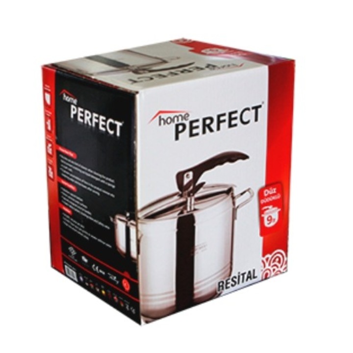 Тенджера под налягане Haschever, 9 литра