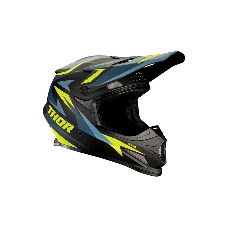 Casca Atv/Cross Thor Sector Warship, multicolor, marime 3XL