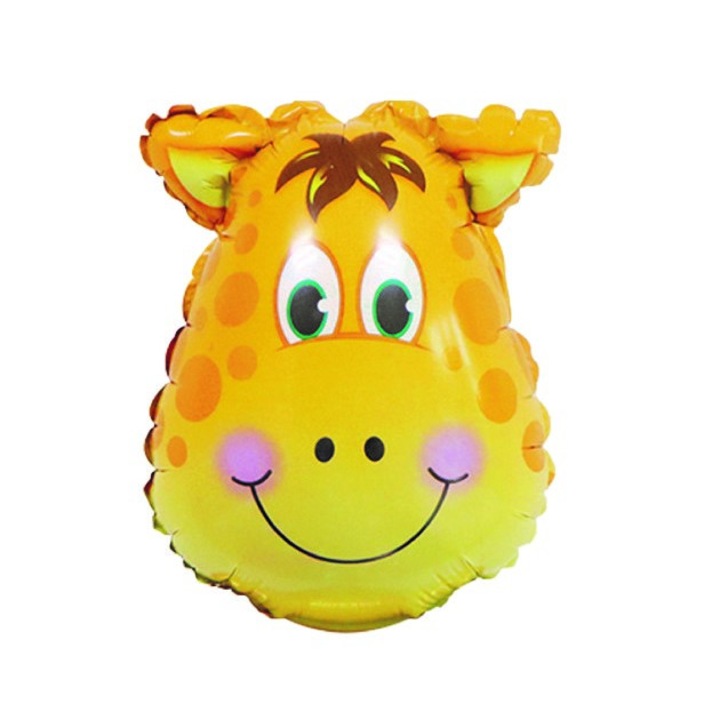 Fólia lufi zsiráf, 78*90 cm