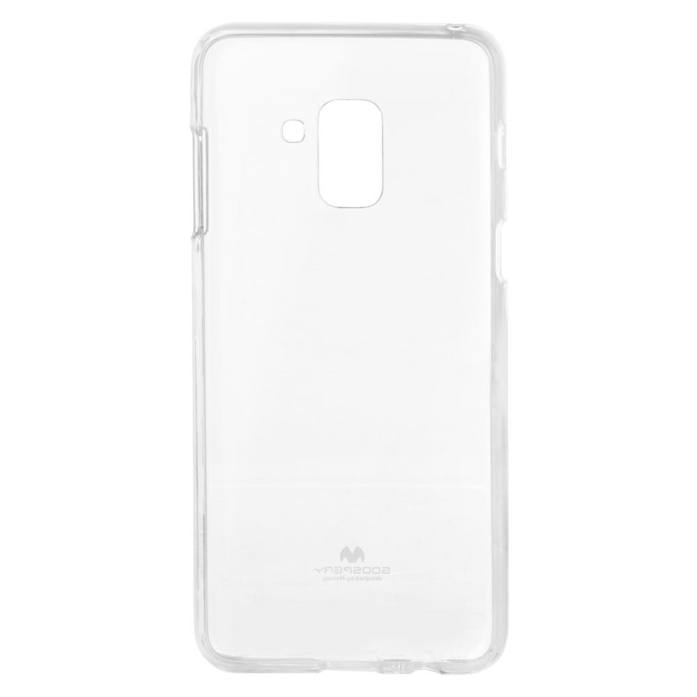 Husa de protectie, Mercury Jelly, Samsung Galaxy A8 (2018), Transparent