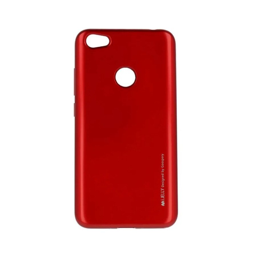 Husa Mercury iJelly Metal, Xiaomi Redmi Note 5A, Rosu