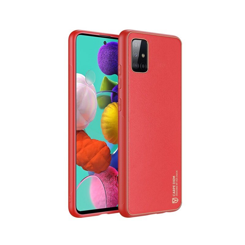 Husa Premium Duxducis Yolo Pentru Samsung Galaxy A51, Rosu