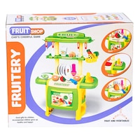 Bucatarie cu vesela, fructe si legume, 22 accesorii