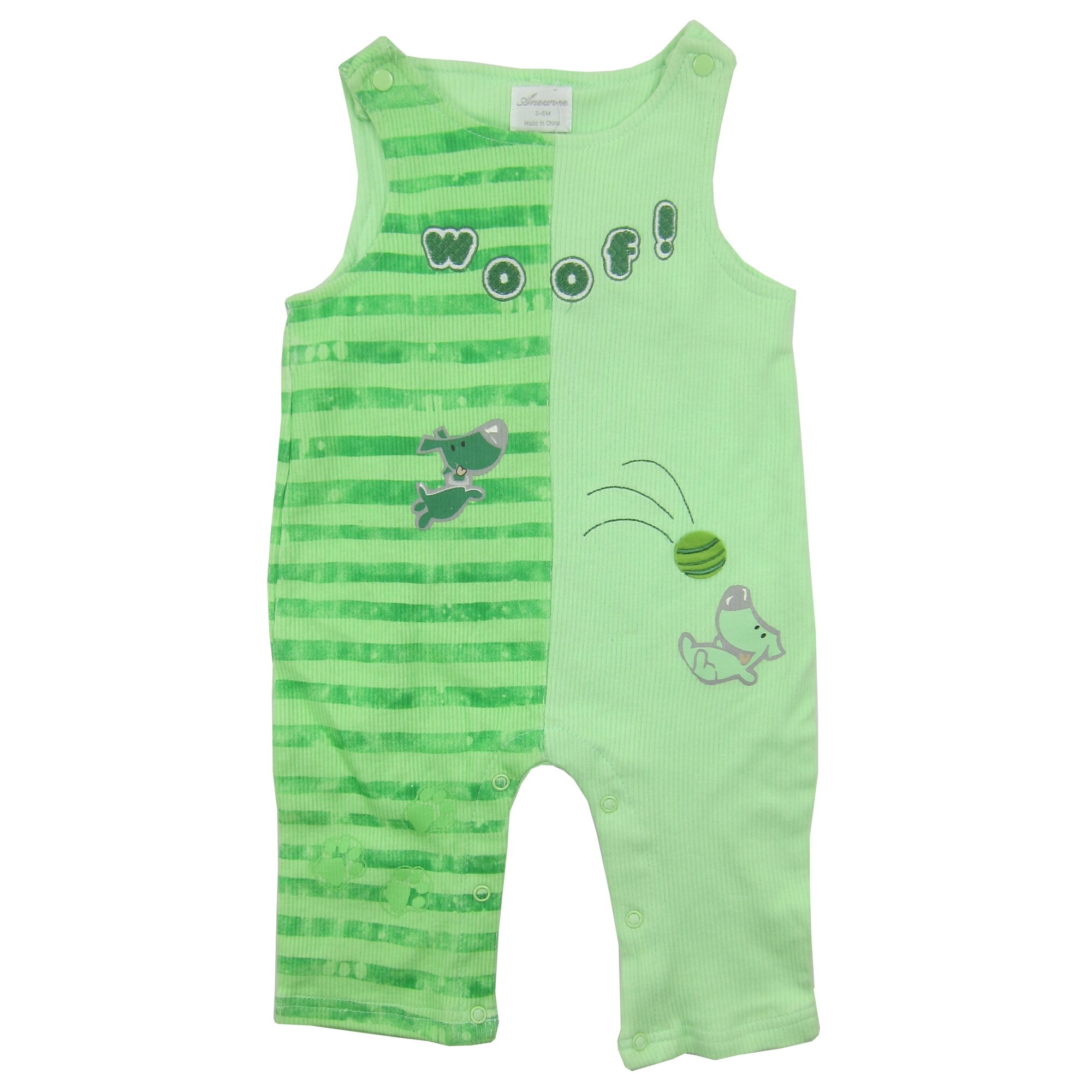 Salopeta bebe baiat, Primii Pasi, S24212 verde 3-6 luni