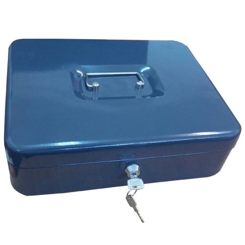 Caseta bani pentru bancnote si monede Ganesh 30 DRA, culoare antracit , 300 x 240 x 90 mm