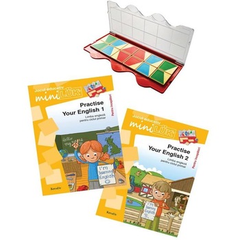Set joc educativ LUK, varsta 5 ani, Limba engleza pentru incepatori, Editura Kreativ Set joc educativ LUK, varsta 5 ani, Limba engleza pentru incepatori, Editura Kreativ
