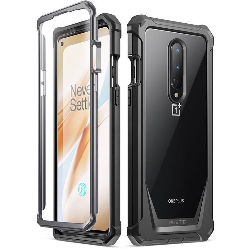 Husa Poetic Guardian pentru Oneplus 8 - Black