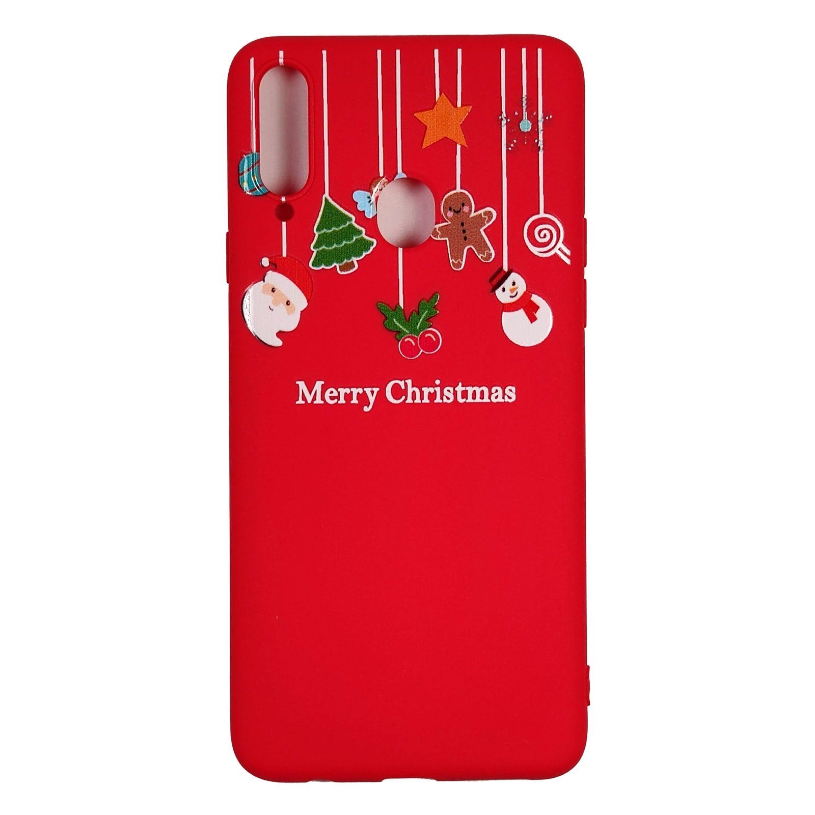 Husa Craciun Samsung Galaxy A20s model Merry Christmas, Silicon, Antisoc, Viceversa Multicolor