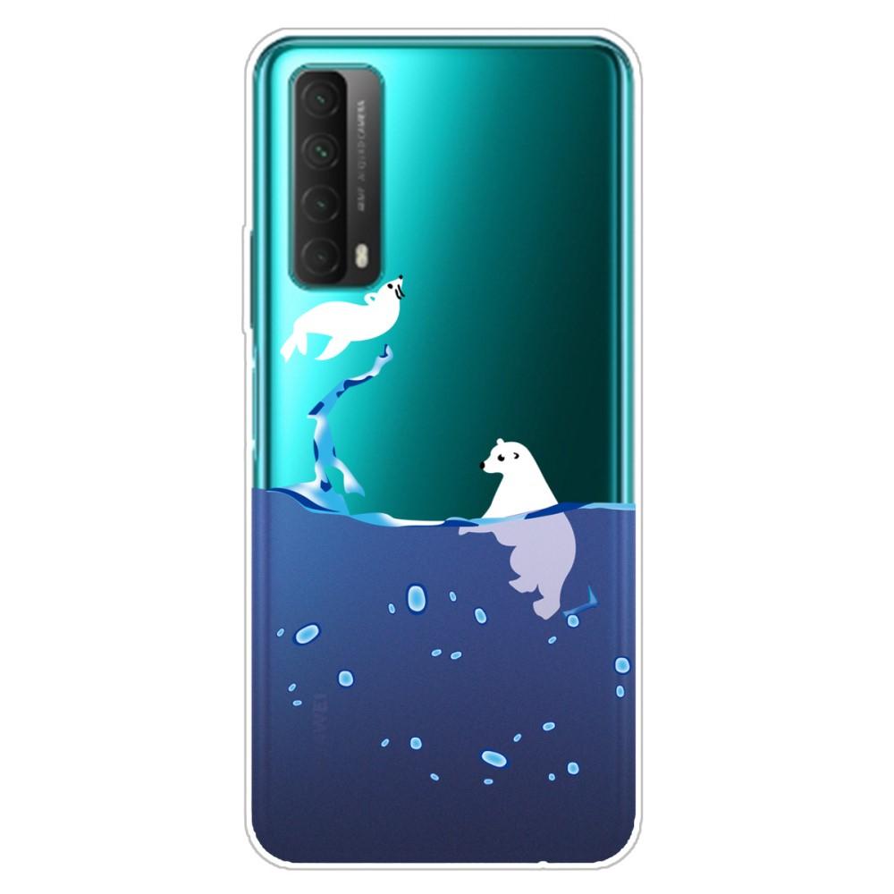 Husa silicon Huawei P Smart 2021 model Polar Bear, Silicon, TPU Viceversa Multicolor