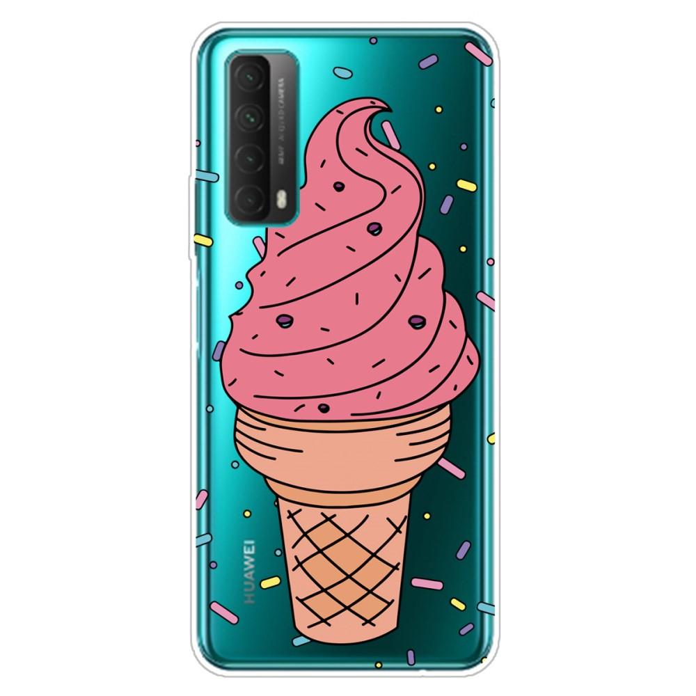 Husa silicon Huawei P Smart 2021 model Ice Cream, Silicon, TPU Viceversa Multicolor