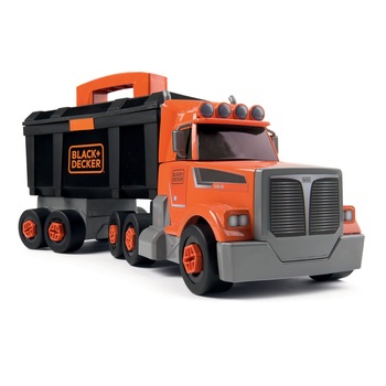 Jucarie creativa, pentru copii, Black&Decker, camion + 60 accesorii Jucarie creativa, pentru copii, Black&Decker, camion + 60 accesorii