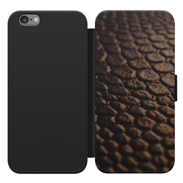 Husa rabatabila cu model de piatra de mozaic maro inchis Huawei P20 Husa rabatabila Husa pentru telefon 1