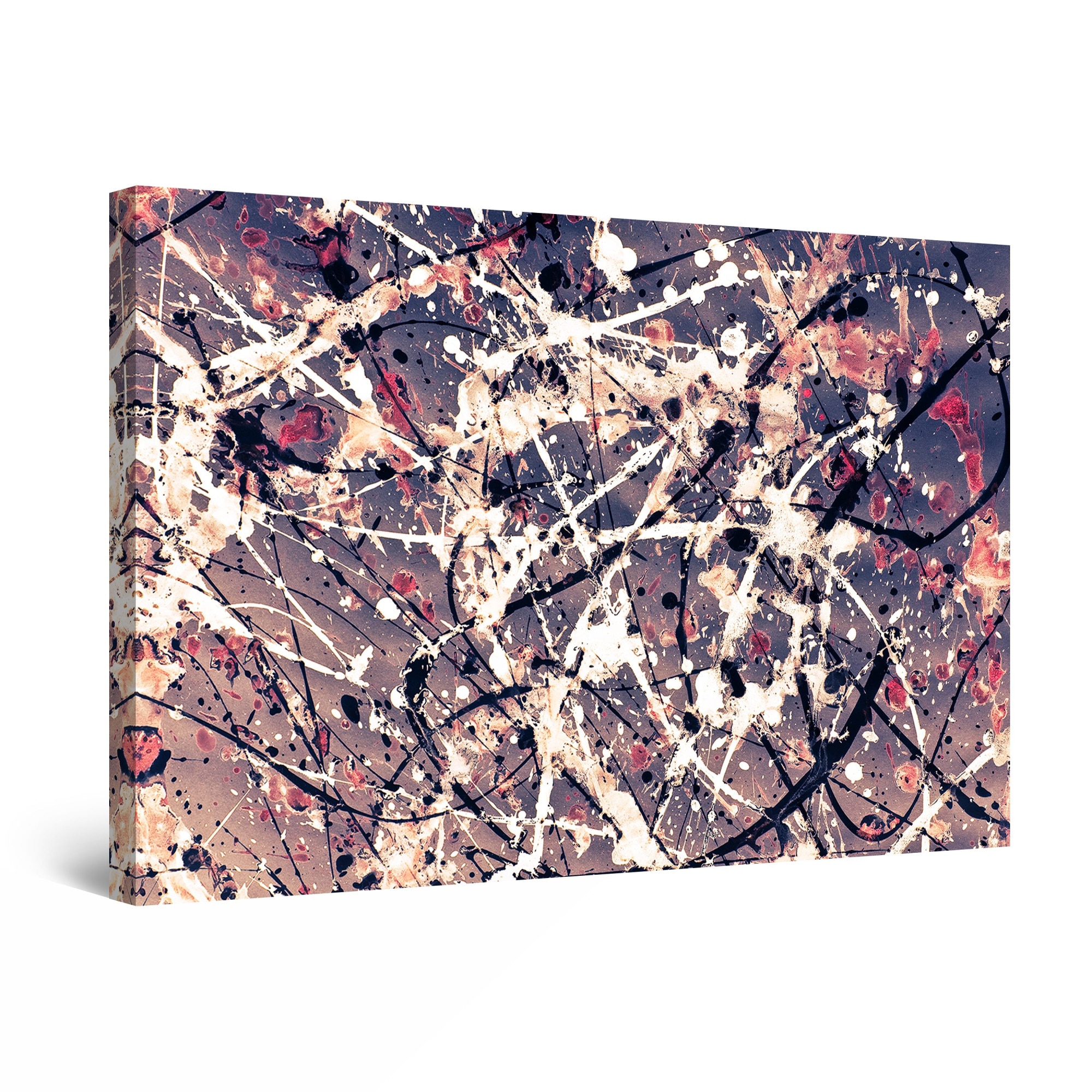 Tablou DualView Startonight Urme de Culoare, luminos in intuneric, 60 cm x 40 cm