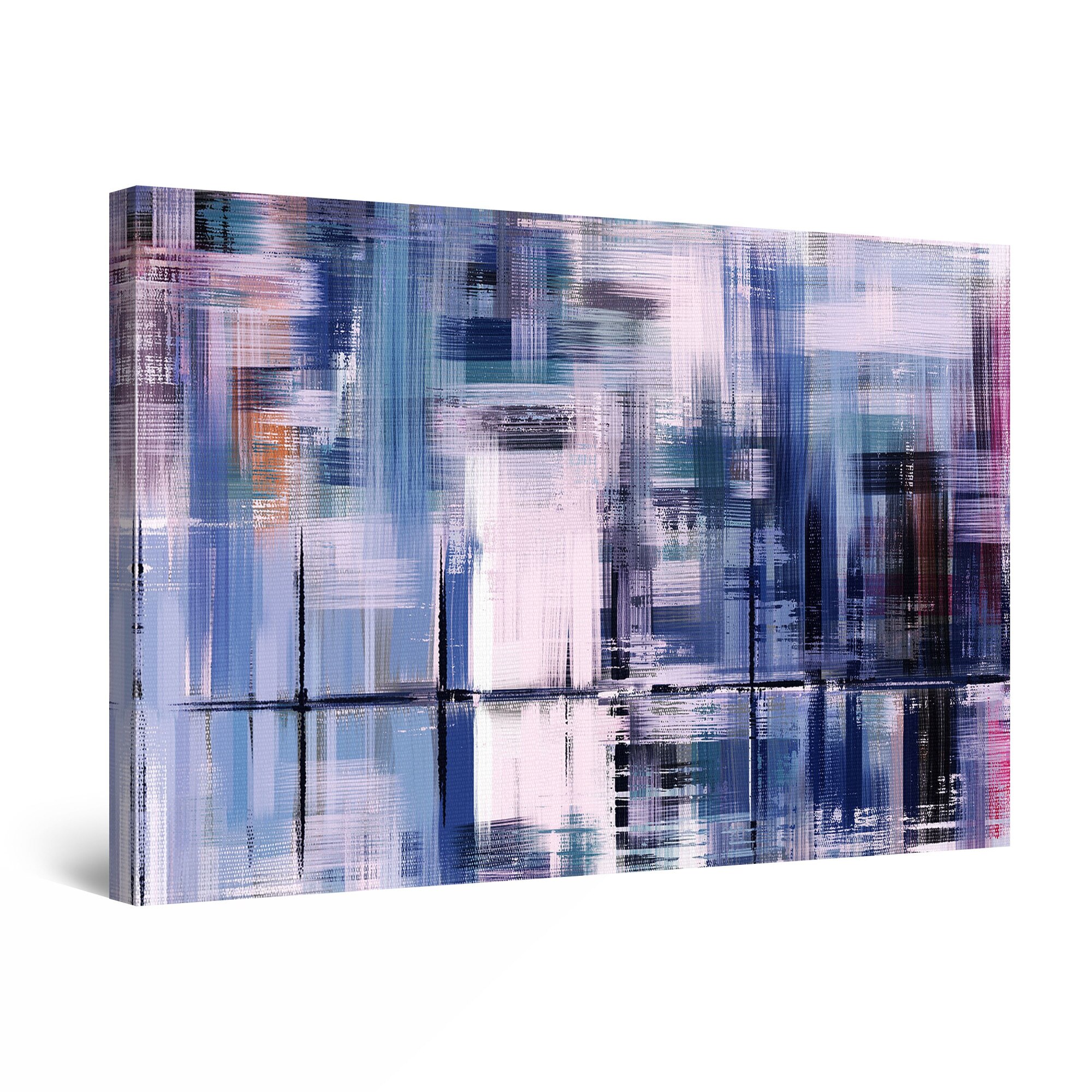 Tablou DualView Startonight Oras Abstract, luminos in intuneric, 30 cm x 20 cm