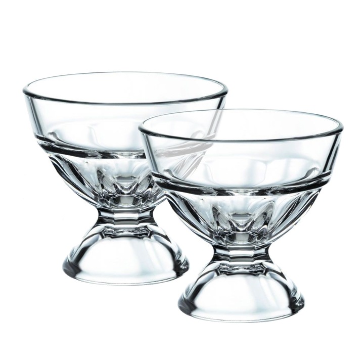 Set 2 cupe desert Pasabahce, Arctic, 11 cm